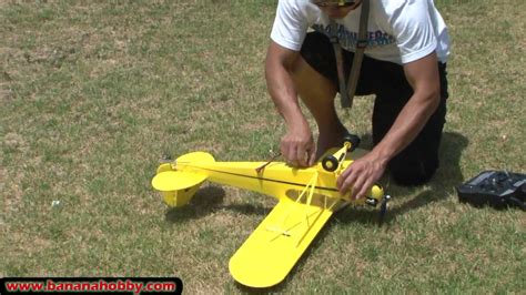 Piper J-3 Cub Super Scale Ultimate RC Parkflyer! FLIGHT REVIEW in HD! - YouTube