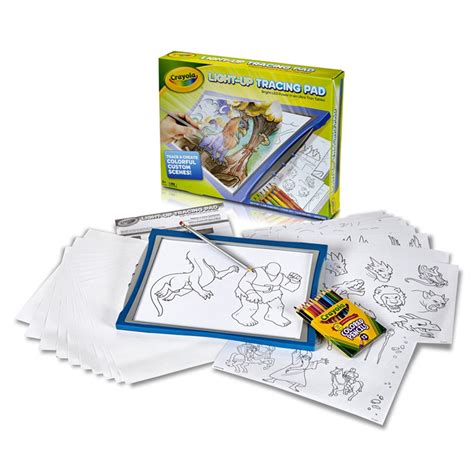 Light-Up Tracing Pad, Blue - BIN40136 | Crayola Llc | Art Activity Books