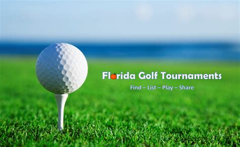Florida Golf Tournaments