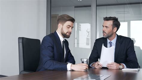 Two businessmen talking during business meeting at corporate office Stock Footage,#business# ...