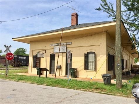 Madison Train Station Historical Marker