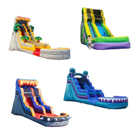 Water Slides | K.C. Treasures Bounce House Rentals