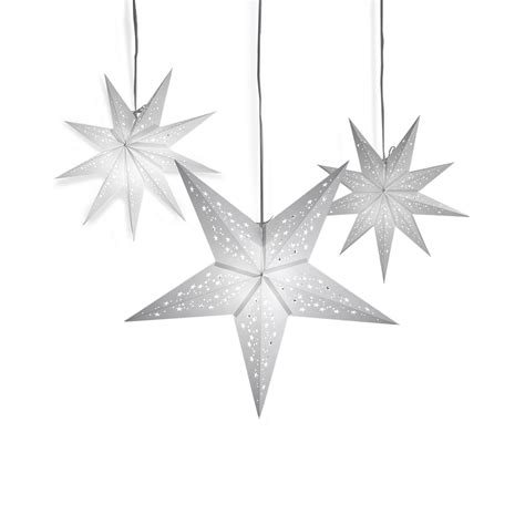Baby Bundle | 3 Paper Star Lantern Set | White Decor – Paper Starlights