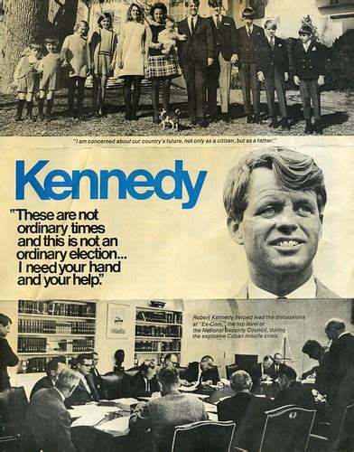 kennedy 1968 4 of 4 | Bobby Kennedy 1968 4 page campaign bro ...