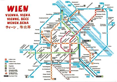 Map Cards - Hunting: 0147 Austria - Vienna, Metro