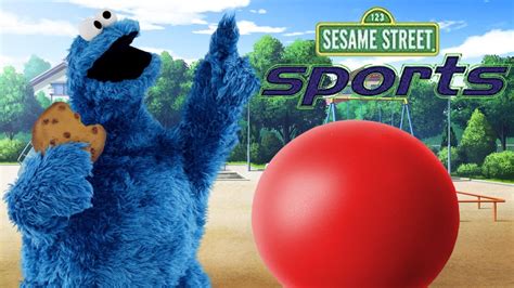 Sesame Street Sports Cookie Monster's Bouncy Ball PS1 Game Gameplay ...