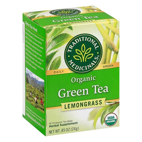 Traditional Medicinals Organic Green Herbal Tea - Shop Tea at H-E-B