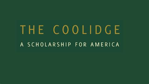 Coolidge Scholarship Program | Application Guide - JEJEJOBS