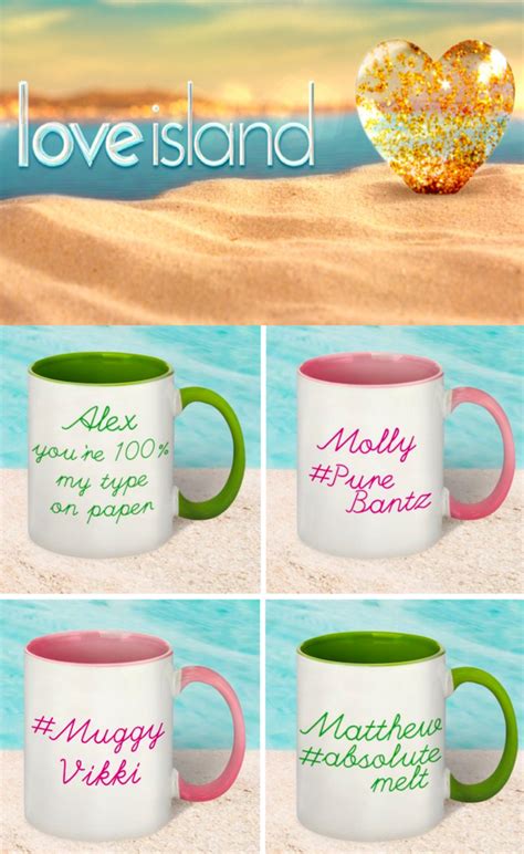 I need these Love Island mugs in my life!