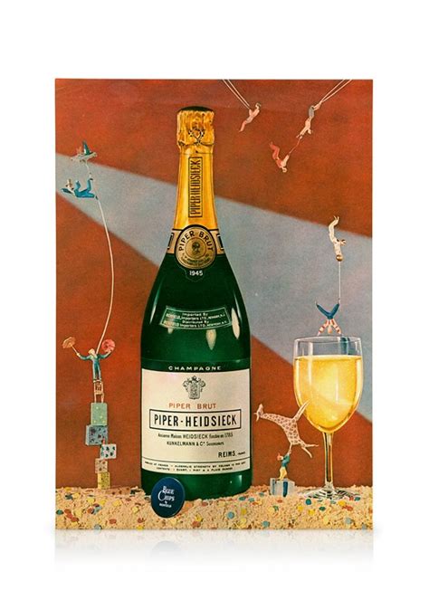 Vintage Champagne Canvas