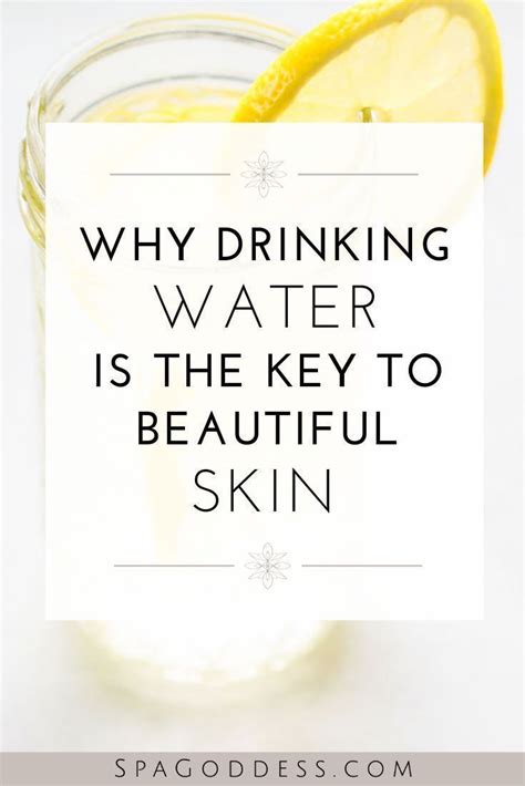 Drinking Water Is the Key To Beautiful Skin - Superdrinks: Healthy ...