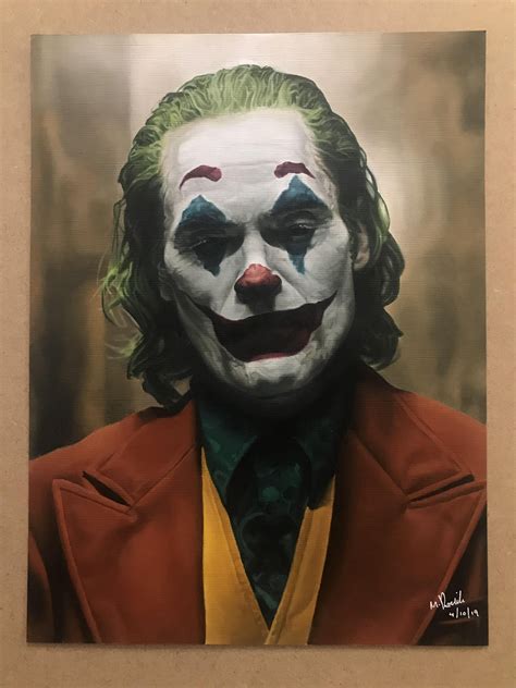 [Fan Art] First time posting. Oil painting of the Joker OC | Joker art drawing, Joker painting ...