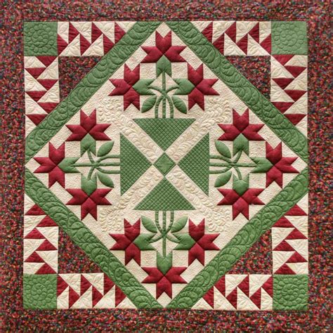 CAROLINA LILY: Four Block Quilt Pattern Deb Tucker Studio 180 Design ...