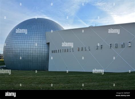 The Basketball Hall of Fame located in Springfield, Massachusetts ...