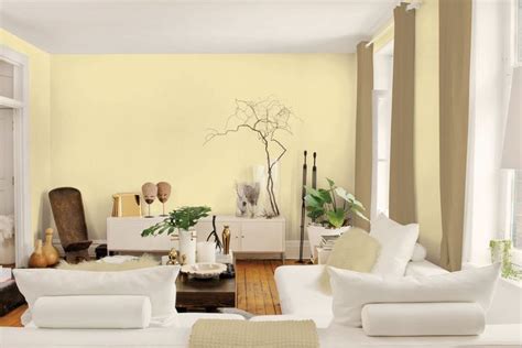 Interior , Inspiration Color of Walls for Yellowish Wood Floors : White Nice Living Room ...