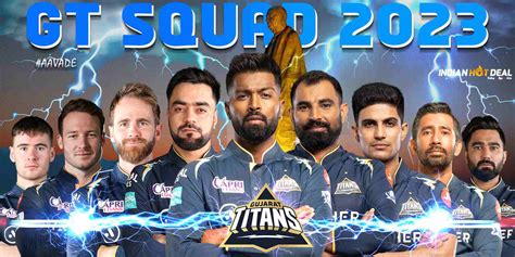 GT Team 2023 Players List: Gujrat Titans Squad Players List IPL