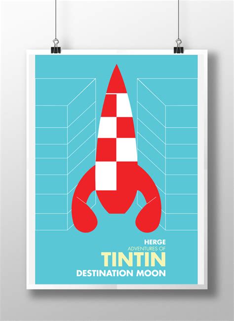 Tintin Posters on Behance