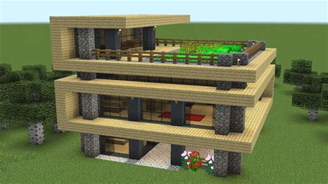 How To Make A Modern House In Minecraft Survival - House Poster