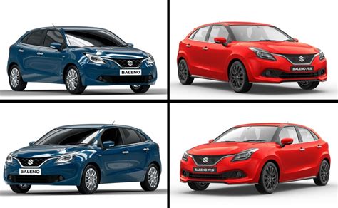 Maruti Suzuki Baleno VS Baleno RS Exterior Differences