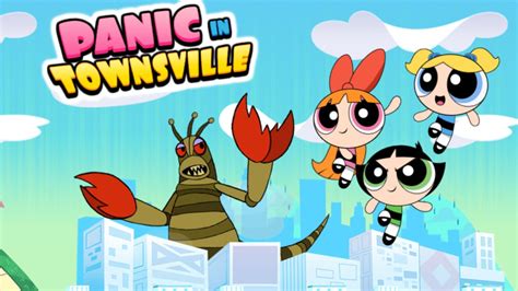 Panic in Townsville | The PowerPuff Girls Games | Cartoon Network