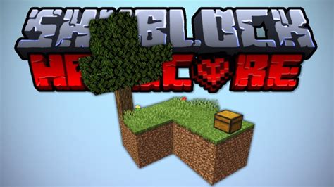 Skyblock Hardcore Minecraft Map