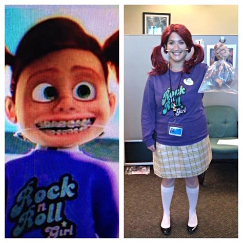 Darla from Finding Nemo | Creative halloween costumes diy, Halloween costumes, Diy halloween ...