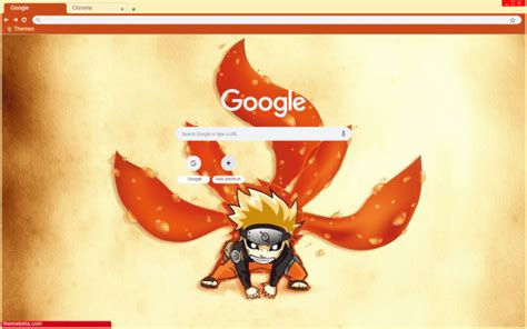 naruto custom Chrome Theme - ThemeBeta