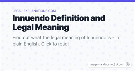 Innuendo Definition - What Does Innuendo Mean?