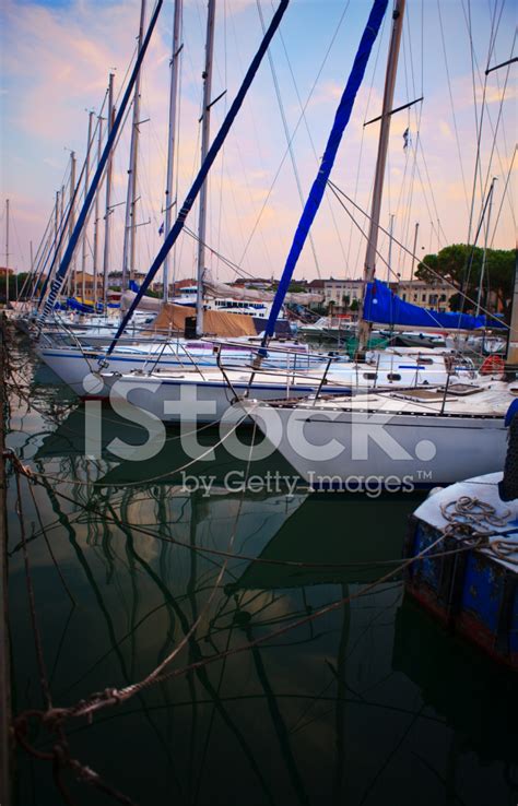 Marina At Sunset Stock Photo | Royalty-Free | FreeImages