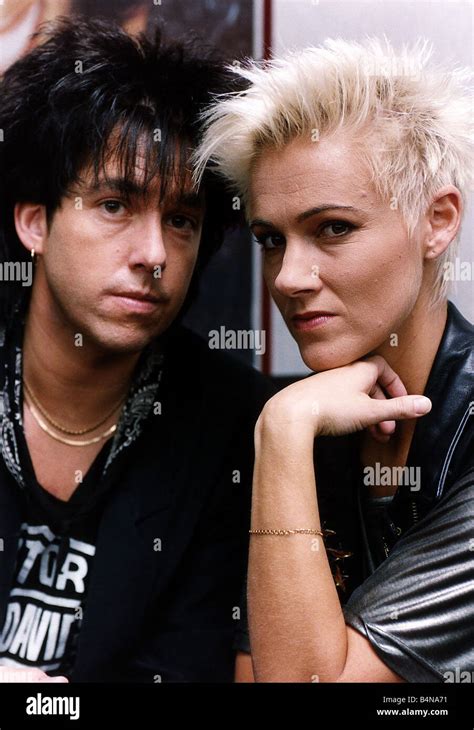 The two band members from the Swedish pop group Roxette Stock Photo: 20138021 - Alamy