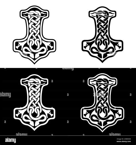 Martillo de thor Imágenes vectoriales de stock - Alamy