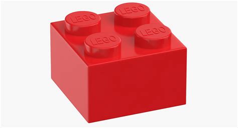 3D model lego brick 2x2 bright - TurboSquid 1409481