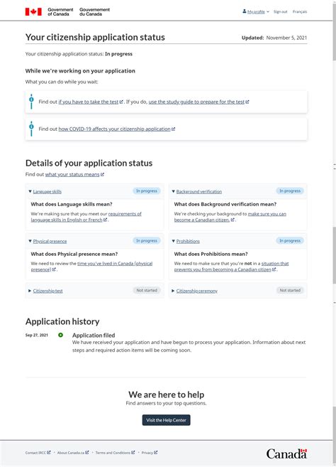 Verification Your Canada Citizenship Application Status Online – Canada ...