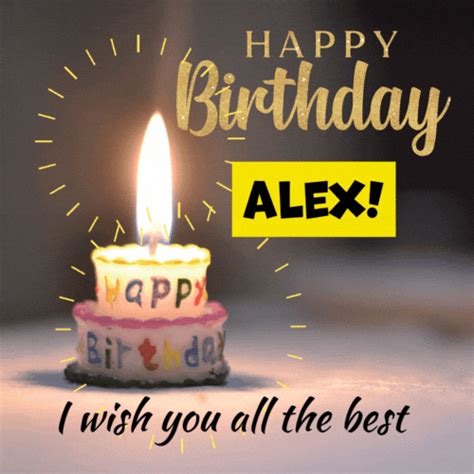 Happy Birthday Alex Images And Funny Cards