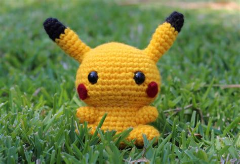 Pikachu Pokemon Amigurumi Crochet Doll - agrohort.ipb.ac.id