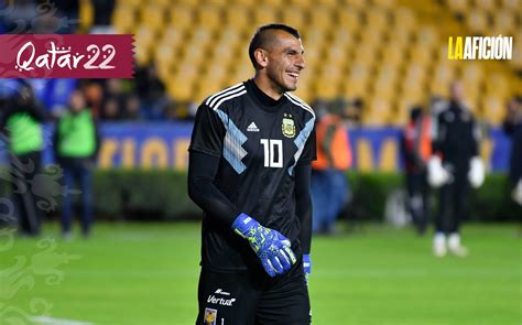 Nahuel Guzmán muestra su apoyo a Argentina para la final del Mundial ...