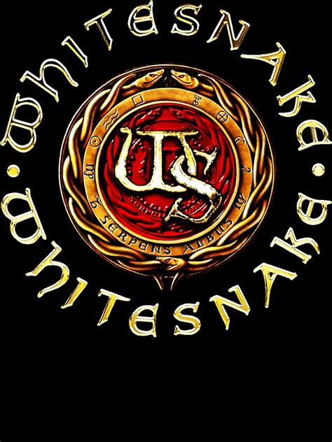 "whitesnake logo band rock metal 90art Essential" Poster by RandolphHennig | Redbubble