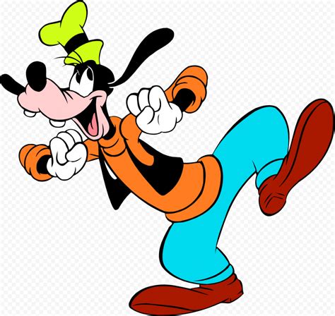 HD Cartoon Disney Goofy Character Hero PNG | Citypng