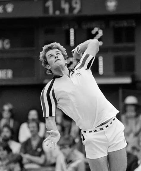 ROSCOE TANNER DURING the men's singles final Wimbledon 1979 Tennis Old Photo $9.00 - PicClick AU