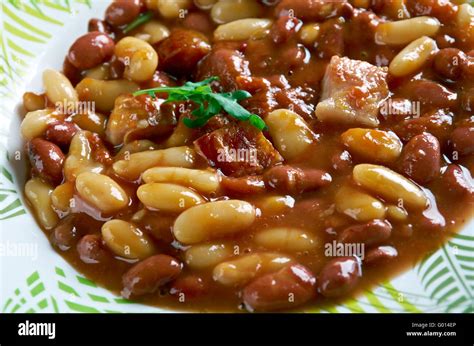 Umngqusho Bantu dish Stock Photo - Alamy