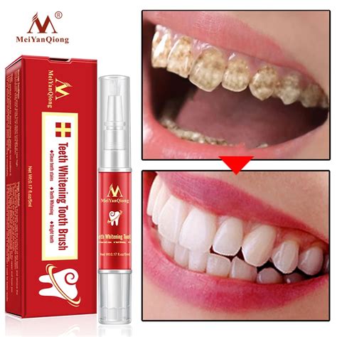 5ml Teeth Whitening Essence Remove Plaque Tooth Stains Teeth Bleaching Oral Cleaning Dental Care ...