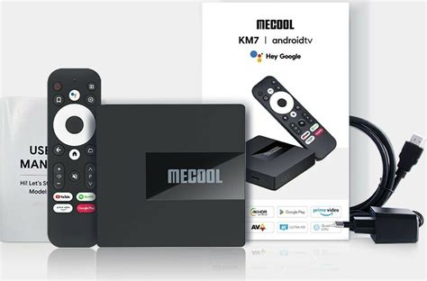 Mecool TV Box KM7 4K UHD με WiFi USB 2.0 2GB RAM και 16GB Αποθηκευτικό ...