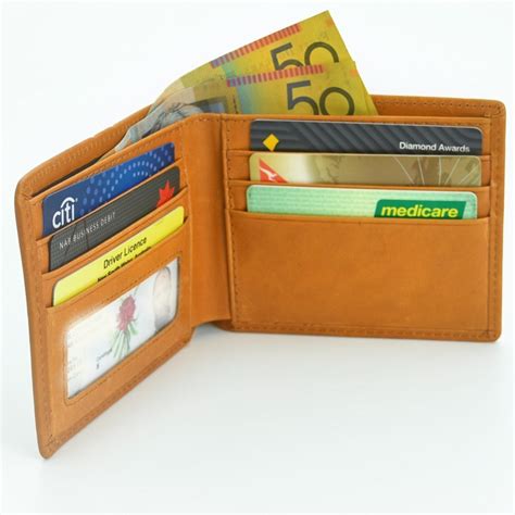 RFID Blocking Leather Wallet