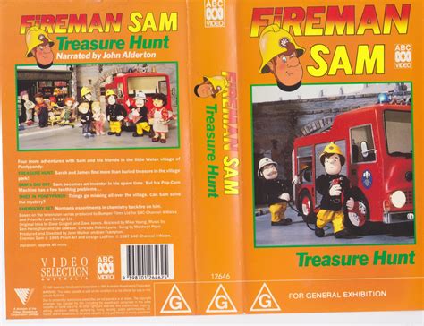 FIREMAN SAM TREASURE HUNT VHS PAL VIDEO~ A RARE FIND | eBay