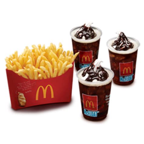 Bundle Fries 'N McFloat Combo by Mc Donalds