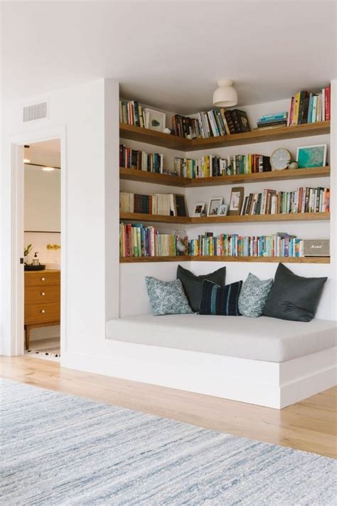 Wall Bookshelf Designs Ideas for Your Bedroom