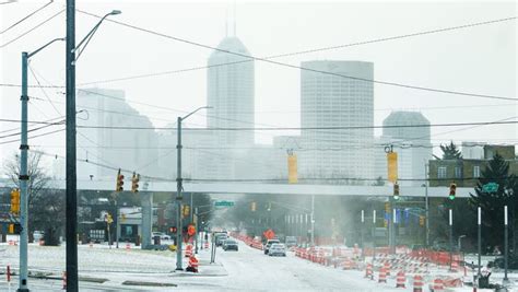 Indianapolis winter storm: How much snow fell across Indiana?