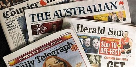 Mixed media: how Australia’s newspapers became locked in a war of left ...