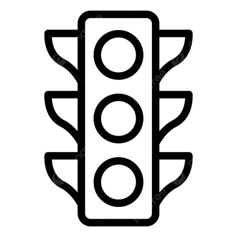 Traffic Light Vector Icon Design Illustration, Traffic Light, Trafficlight, Traffic PNG and ...