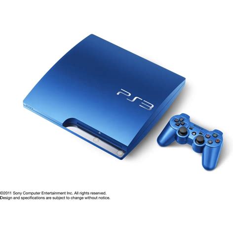 Sony Playstation 3 (PS3) Slim Splash Blue LIMITED EDITION – RetroPixl